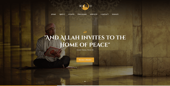 Shaha | Islamic Centre & Mosque Theme + RTL