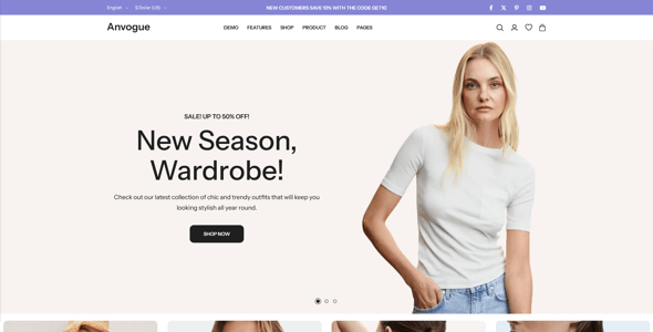 Anvogue - Multipurpose WooCommerce WordPress Theme Anvogue - Multipurpose WooCommerce WordPress Theme