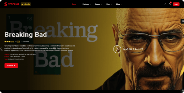 Streamit WP - Video Streaming WordPress Theme Streamit WP - Video Streaming WordPress Theme