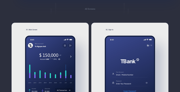 TBank | Bank, Wallet & Finance Mobile App