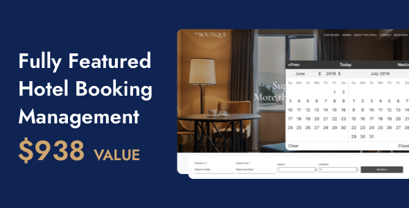 Hoteller Booking WordPress Hoteller Booking WordPress