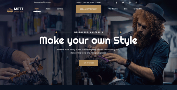 Mett - Barber Shop and Hair Salon