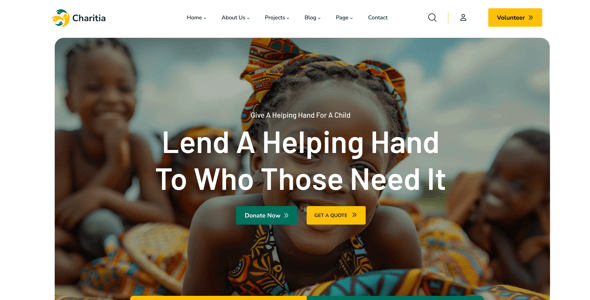 Charitia - Charity & Donation HTML Template