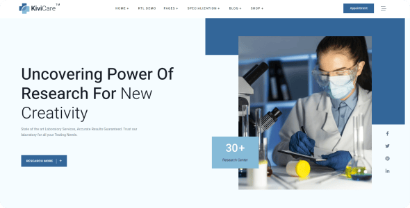 KiviCare(TM) - Medical Clinic & Patient Management WordPress Solution