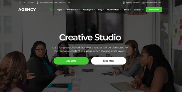 Agency | Creative Multipurpose Tailwind CSS Template