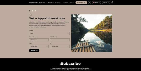 Travel Tourism - Trip Agency Shopify 2.0 Theme