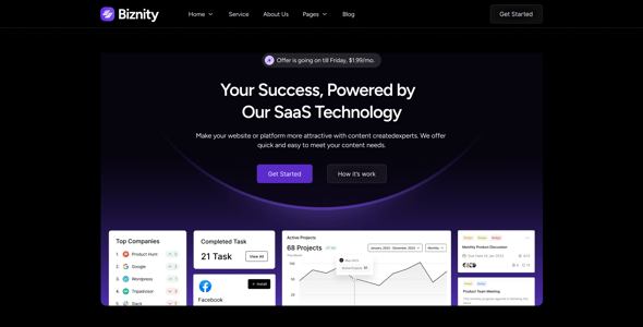 Biznity - Multipurpose Business Figma Template Biznity - Multipurpose Business Figma Template