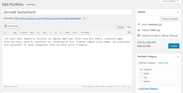 Travel Tour - Travel Booking WordPress