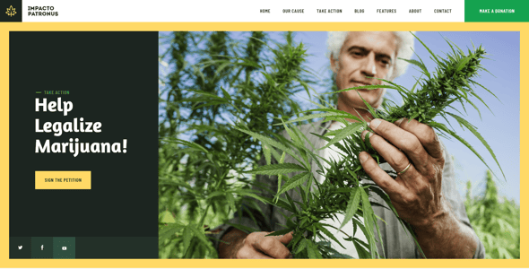 Impacto Patronus | Nature Protection, Petitions & Social Activism WordPress Theme + RTL