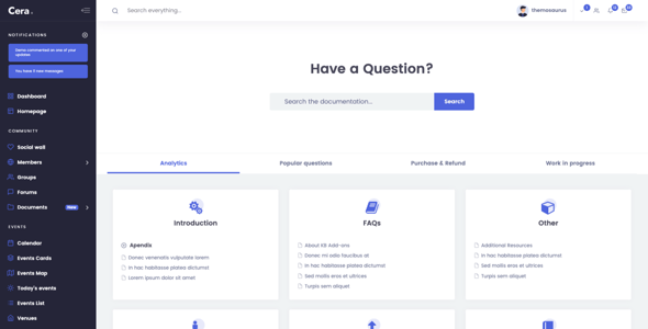 Cera - Intranet Community Theme Cera - Intranet Community Theme