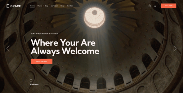 Grace - Church & Religion Theme