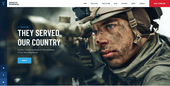 Impacto Patronus | Nature Protection, Petitions & Social Activism WordPress Theme + RTL