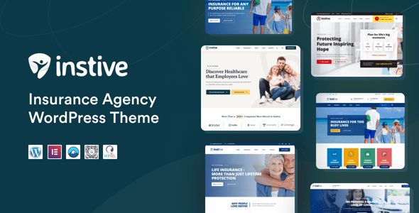 Instive - Insurance WordPress Theme Instive - Insurance WordPress Theme