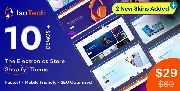 IsoTech - Electronics Store Shopify Theme OS 2.0 IsoTech - Electronics Store Shopify Theme OS 2.0