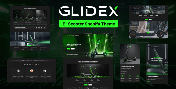 GlideX - Single Product Shopify Theme GlideX - Single Product Shopify Theme