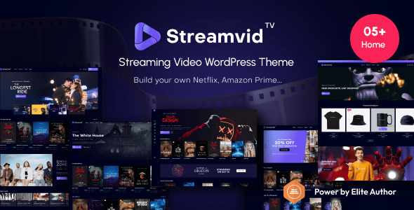 StreamVid - Video Streaming WordPress Theme StreamVid - Video Streaming WordPress Theme