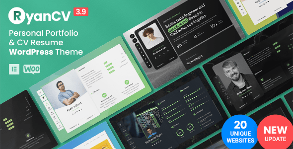 RyanCV - Personal Portfolio Resume Theme RyanCV - Personal Portfolio Resume Theme