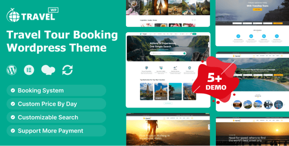 Travel - Tour Booking WordPress Theme Travel - Tour Booking WordPress Theme