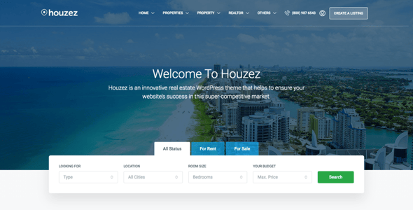 Houzez - Real Estate WordPress Theme Houzez - Real Estate WordPress Theme
