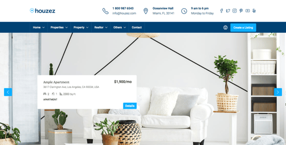 Houzez - Real Estate WordPress Theme Houzez - Real Estate WordPress Theme