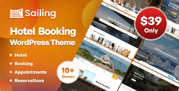 Sailing - Hotel WordPress Theme Sailing - Hotel WordPress Theme